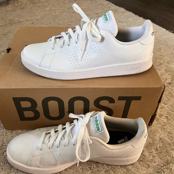 Adidas Classic White Leather Sneakers - Picture 3 of 7